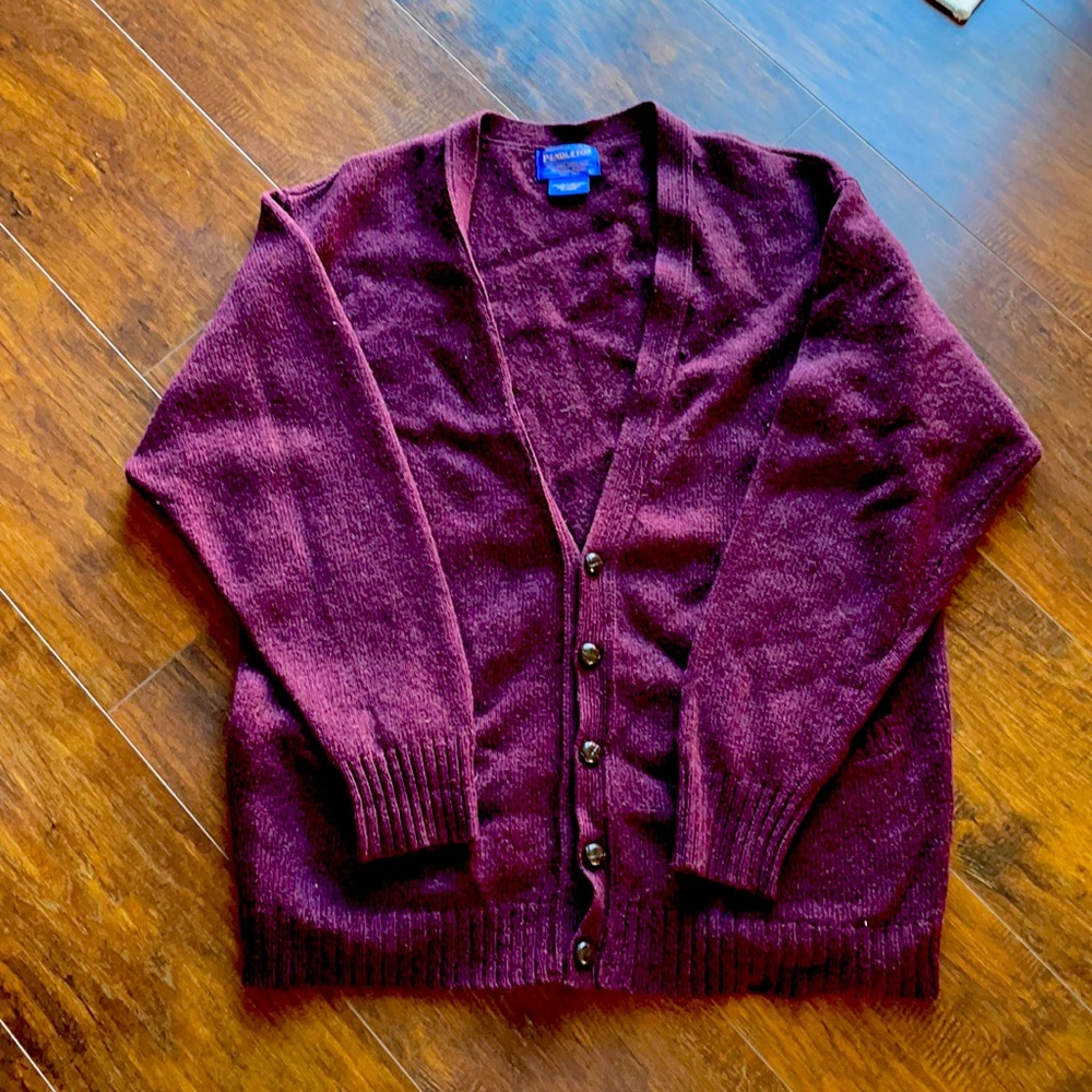 Pendleton Wool Men’s Cardigan size L